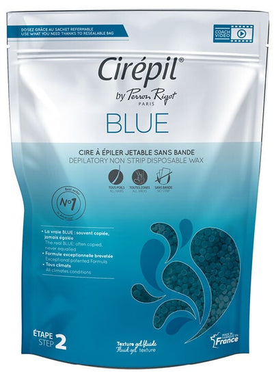 Cirépil by Perron Rigot Blue Wax Beads