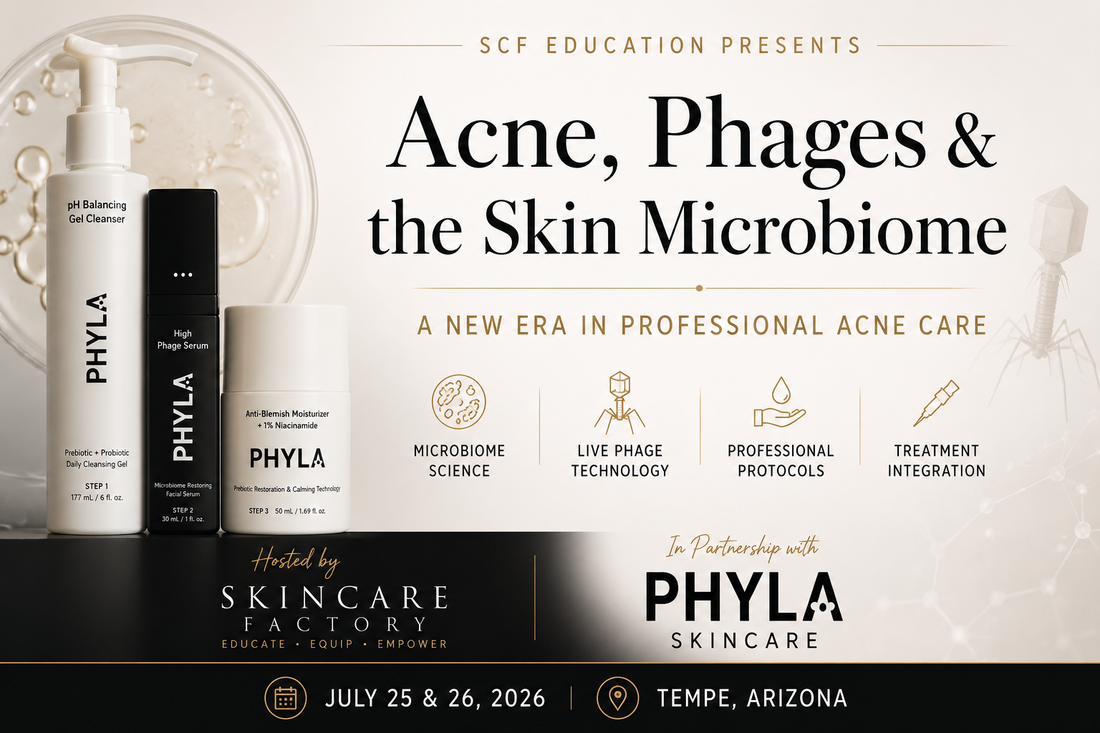 The Science of Acne, Phages, & the Skin Microbiome: A New Era in Professional Acne Care