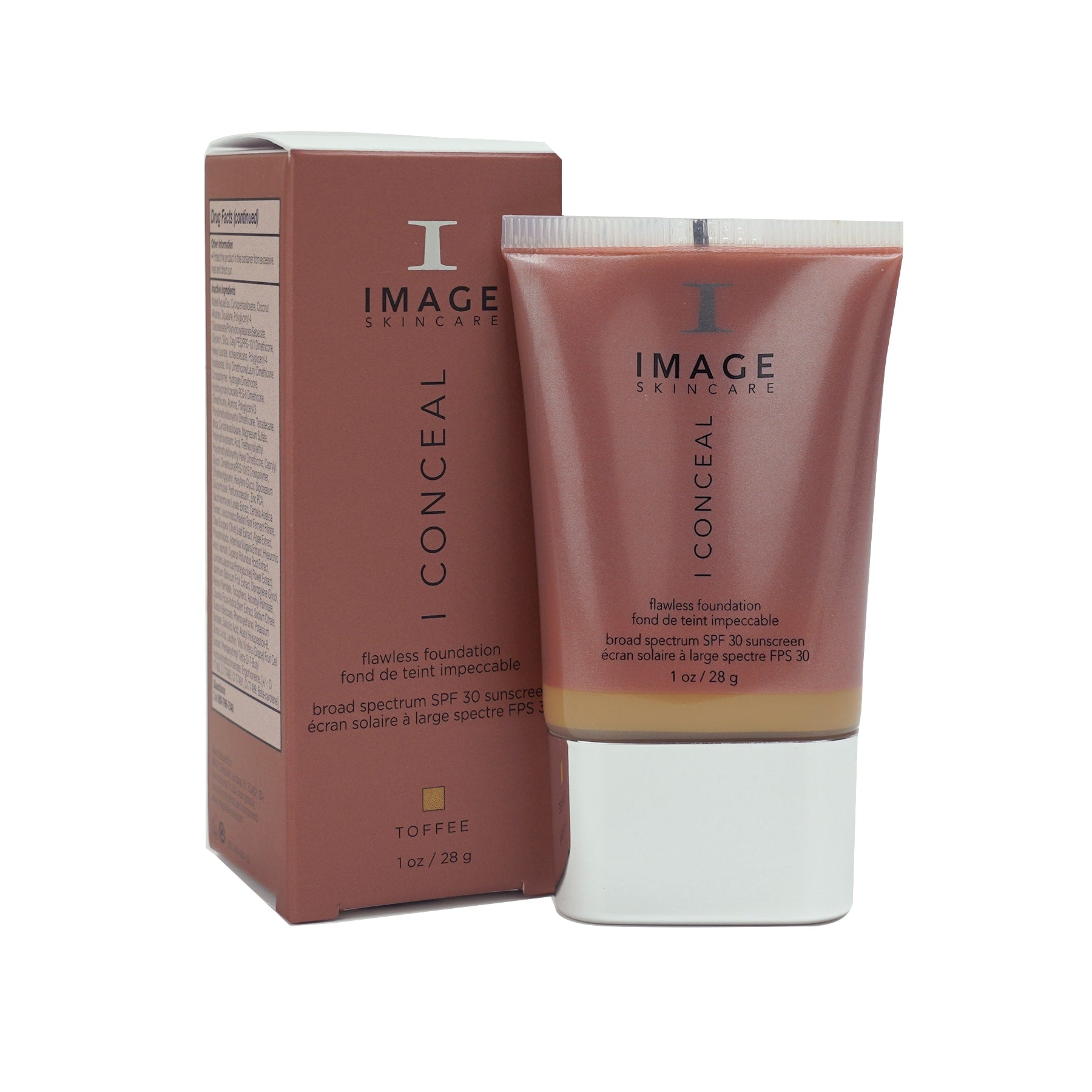 Image Skincare I Conceal Flawless Foundation Broad-Spectrum SPF 30 Sunscreen Toffee 1oz