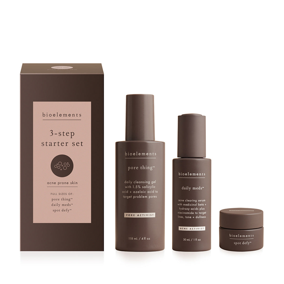 3-Step Starter Set: Acne Prone Skin