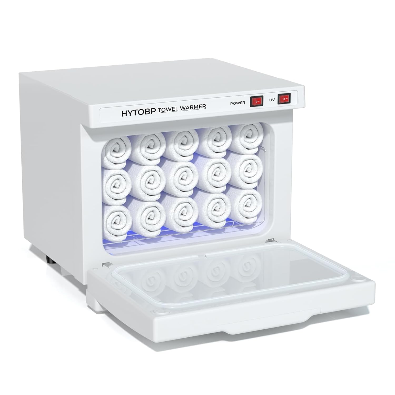 Hot Towel Warmer, 8.5L Towel Warmers Spa, Small Towel Warmer Professional Mini Towel Warmer Cabinet for Facial, Towel Warmer Esthetician Towel Heater for Beauty&amp;Salon(8.5L-White)