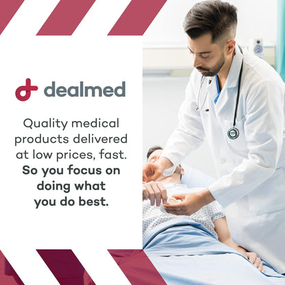 Dealmed 6&quot; Cotton-Tipped Wood Applicators – 200 Sterile Cotton-Tipped Applicators for Application of Medication, Cleaning Skin, Arts, Crafts and More (Box of 200)