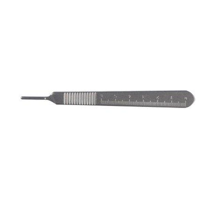 McKesson Argent Scalpel Handle, Stainless Steel, Fits Blades 10-15