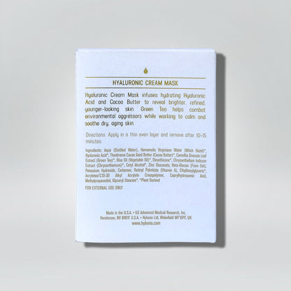 Hyaluronic Cream Mask With Green Tea, Vitamin A, Oats &amp; Coco Butter