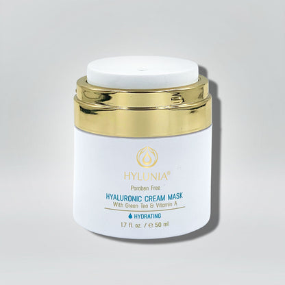 Hyaluronic Cream Mask With Green Tea, Vitamin A, Oats &amp; Coco Butter