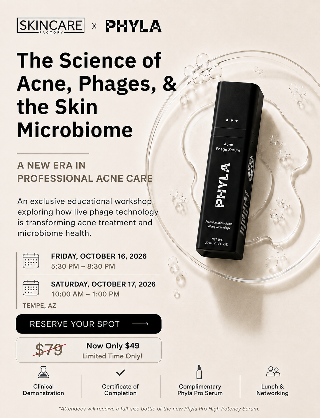 The Science of Acne, Phages, &amp; the Skin Microbiome: A New Era in Professional Acne Care