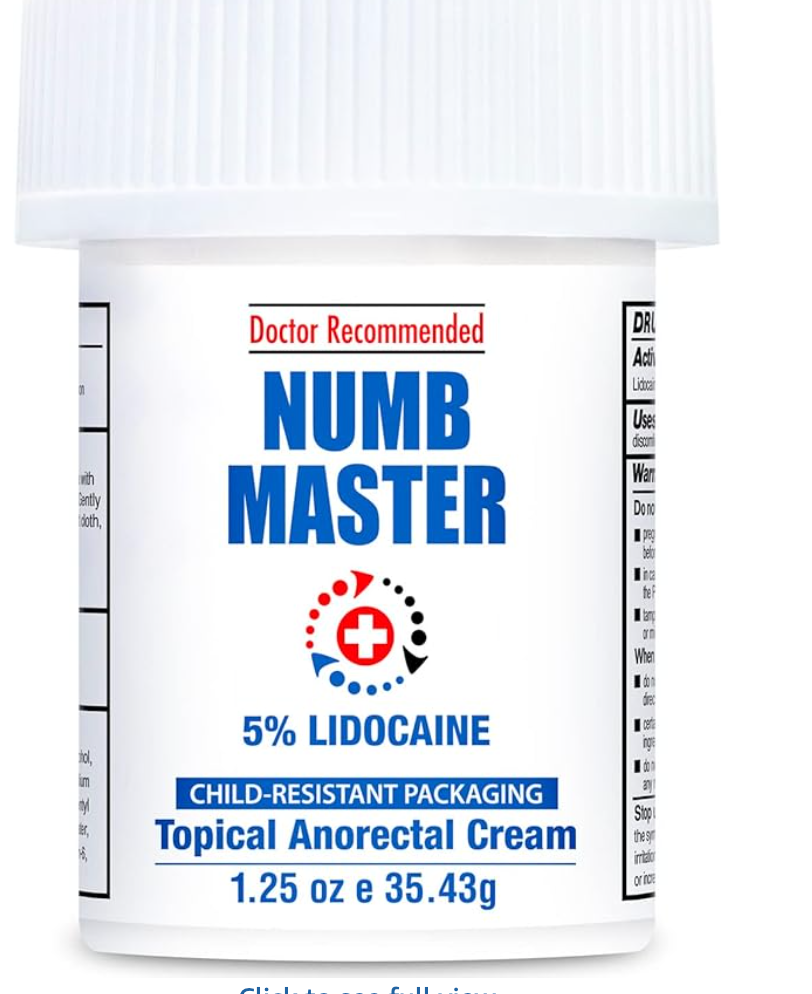 Numb Master Numbing Cream 5% Lidocaine