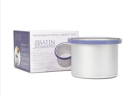 Satin Smooth Removable Metal Insert Pot