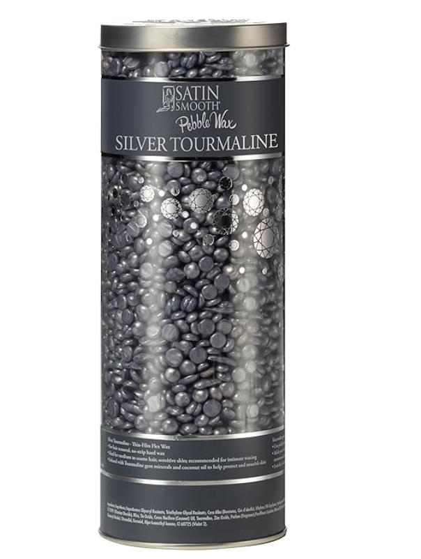 Satin Smooth Pebble Wax “Silver Tourmaline” Thin Film Flex Wax