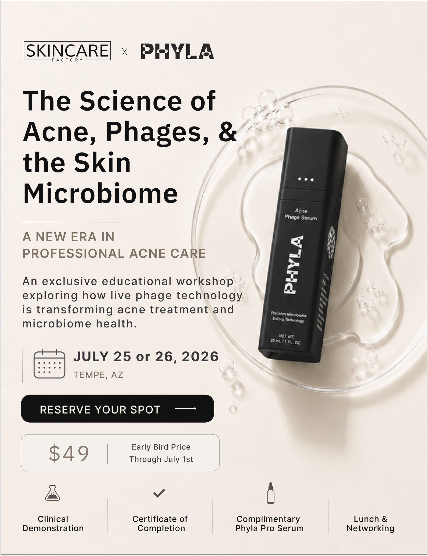 The Science of Acne, Phages, &amp; the Skin Microbiome: A New Era in Professional Acne Care