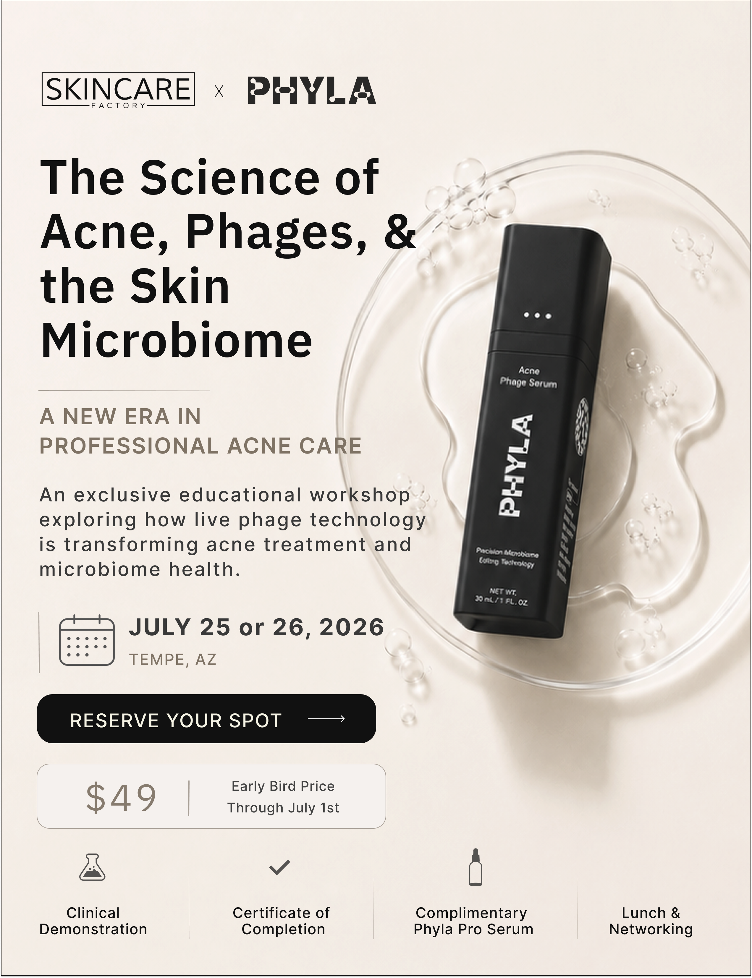 The Science of Acne, Phages, &amp; the Skin Microbiome: A New Era in Professional Acne Care