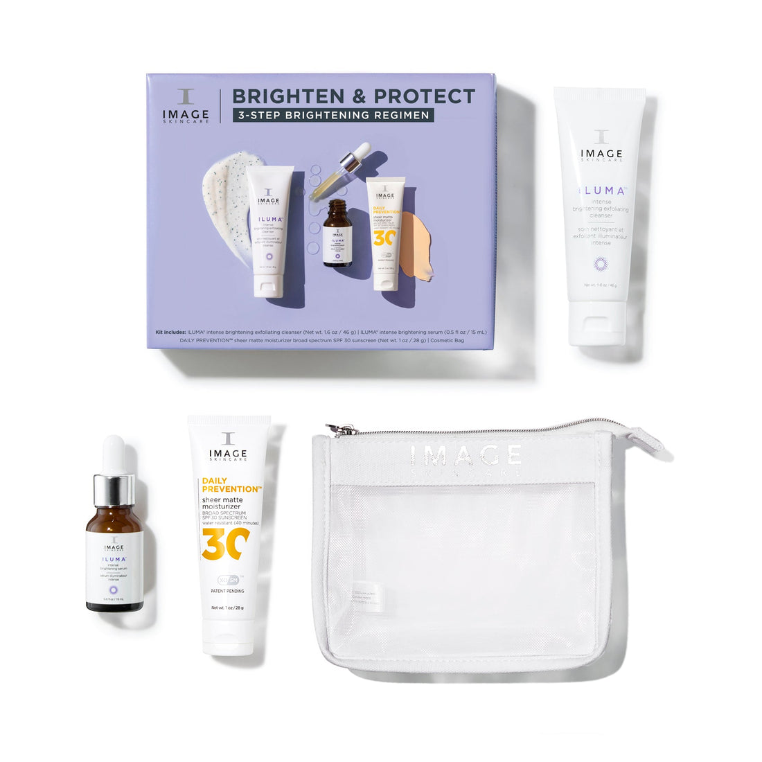 BRIGHTEN &amp; PROTECT 3-step brightening regimen