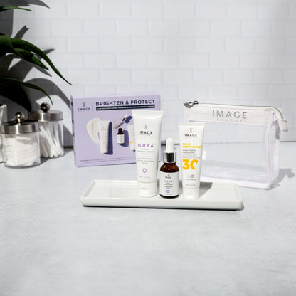 BRIGHTEN &amp; PROTECT 3-step brightening regimen