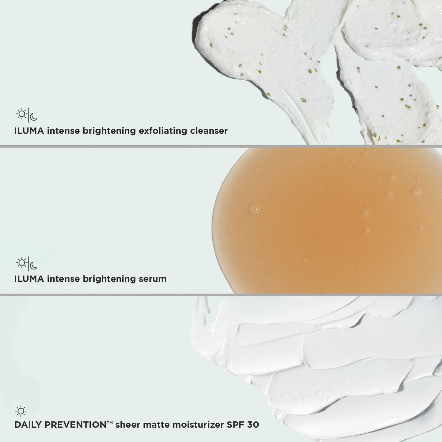 BRIGHTEN &amp; PROTECT 3-step brightening regimen