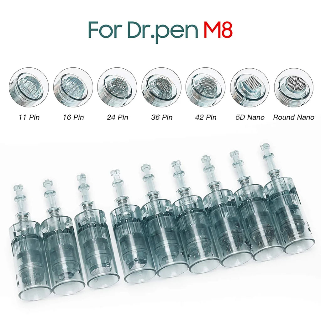 Dr. Pen Microneedling Cartridge Replacements (3 Pack) Dr Pen M8 and M7S