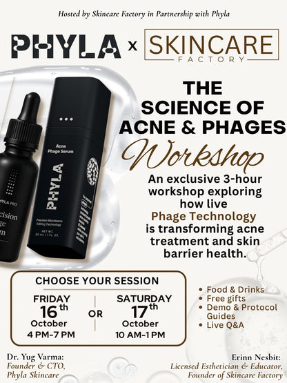 The Science of Acne, Phages, &amp; the Skin Microbiome: A New Era in Professional Acne Care