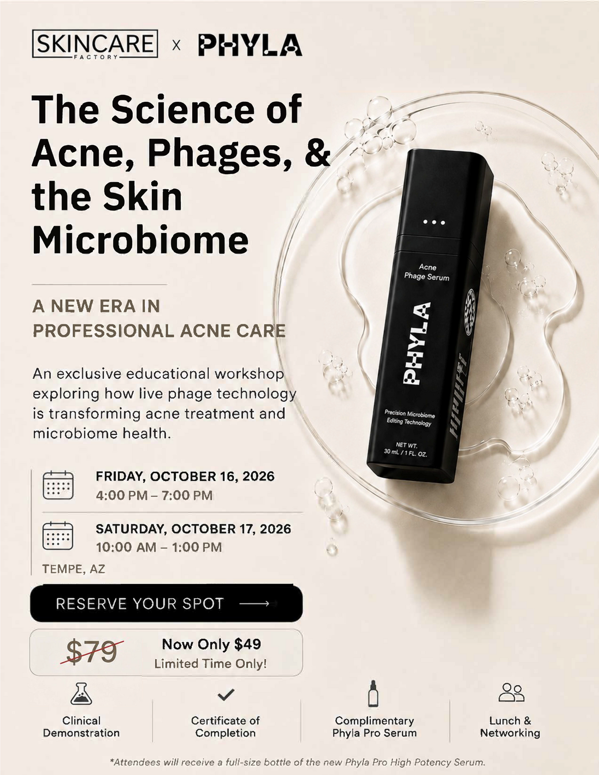 The Science of Acne, Phages, &amp; the Skin Microbiome: A New Era in Professional Acne Care