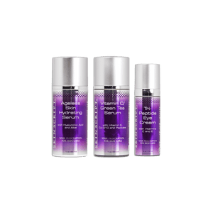 Skin Script Rx Anti-Aging Serum Kit with Tri-Peptide Eye Cream