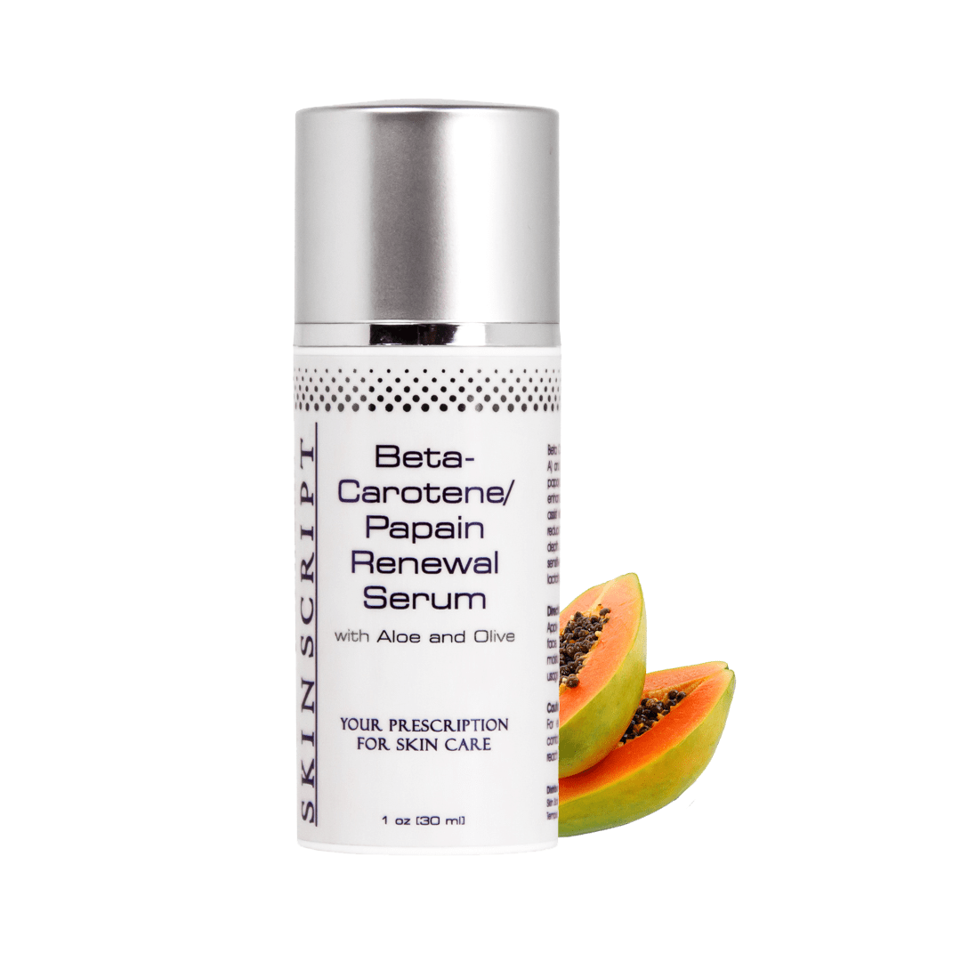 Skin Script Rx Beta-Carotene Papain Renewal Serum 1oz