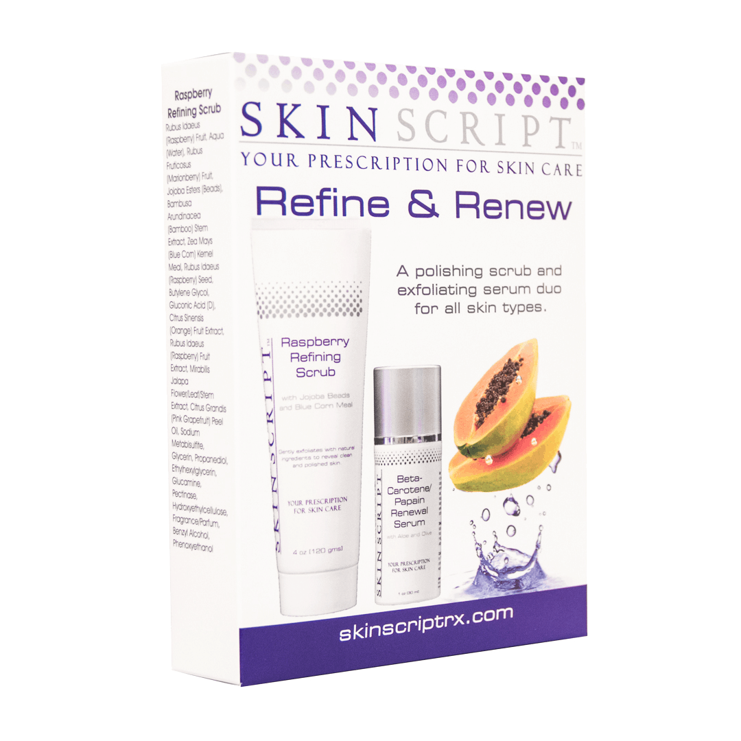 Skin Script Rx Refine &amp; Renew Duo Kit