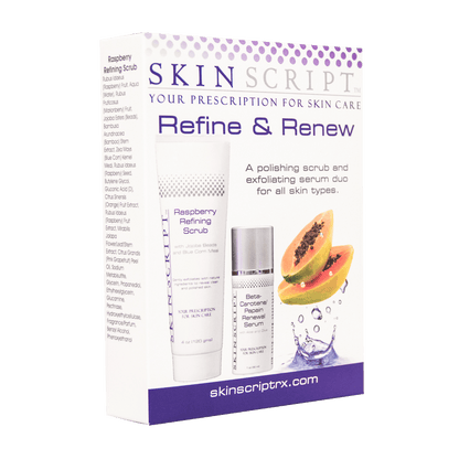 Skin Script Rx Refine &amp; Renew Duo Kit