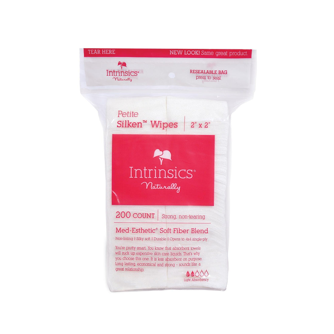 Intrinsics Petite Silken Wipes 2x2